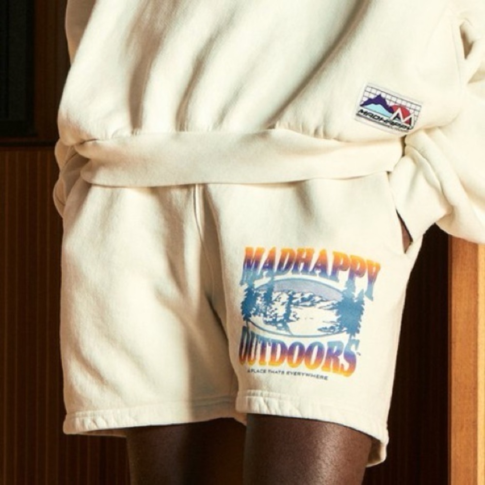 madhappy outdoors sweat shorts!